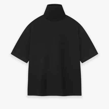 Oxford High Neck SS Top