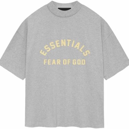 Fear of God Essentials Heavy Jersey Crewneck Tee Grey